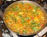 A picture of step 3 of Beef Charquicán.