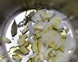 Une image de l'étape 1 de Soupe courge / pommes de terre / fan de navet.