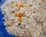 A picture of step 4 of Orange- banana cake.