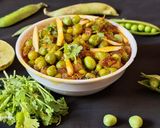 A picture of step 3 of Matar masala dry.