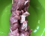 A picture of step 4 of Nigeria street Suya #nigeriastreetfood.