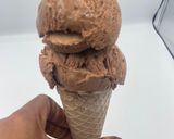 A picture of step 8 of Chocolate Ice cream.