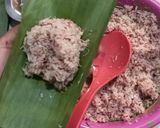 Foto langkah ke 6 dari resep *KETAN KUKUS UBI UNGU*.