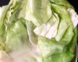 A picture of step 1 of Cabbage rolls.