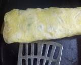 Omelette telur langkah memasak 4 foto
