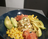 Foto del paso 6 de la receta: Ensalada con vinagreta de pepinillos y aceitunas