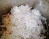 A picture of step 1 of Mangochatni #mangotango.