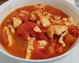 A picture of step 12 of Tomato with Fried Egg.