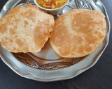 பூரி மற்றும் உருளைக்கிழங்கு மசால் குருமா (Poori and urulaikilanku masal kuruma recipe in tamil) ரெசிபி ஸ்டேப் 6 புகைப்படம்