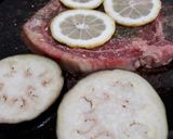Foto del paso 2 de la receta: Bife ancho con ensalada y una idea