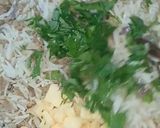 Une image de l'étape 1 de Poivron rouge et vert farcie à la viande hachée d'agneau et au riz basmati 🍚.