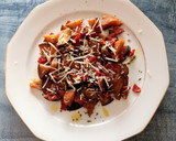 Foto del paso 4 de la receta: Berenjenas con chorizo y queso rallado
