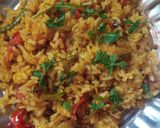 A picture of step 4 of Tomato rice.