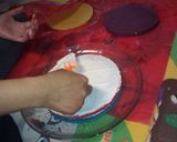 Foto langkah ke 3 dari resep Rainbow cake ala mama syafa.