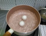Foto langkah ke 3 dari resep Ronde kuah matcha.