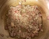 A picture of step 2 of Dal Palak Khichdi.