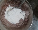 A picture of step 2 of Ragi banana choco pancakes eggless.
