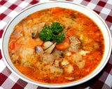 Bakonyi betyárleves recept fázis 7 fotója