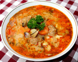Bakonyi betyárleves recept fázis 7 fotója