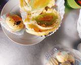 Hình bước làm 6 của món Bánh trung thu ngàn lớp nhân mochi chà bông trứng muối