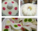 Foto langkah ke 2 dari resep Puding polkadot susu.