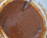 عکس مرحله 1 از دستور کوکی شکلاتی رژیمی