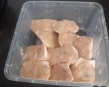 Foto langkah ke 2 dari resep Tahu Kukus Isi Ayam.