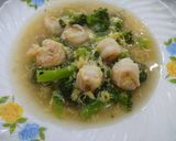 Foto langkah ke 3 dari resep Brokoli cah udang.
