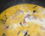 Gambar langkah 4 resipi Shell Pasta Shrimp Curry Creamy.
