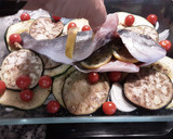 Foto del paso 4 de la receta: Dorada al horno con calabacín y berenjenas