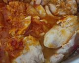 Csirkepörkölt pirított gombával recept fázis 4 fotója