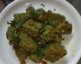 A picture of step 4 of Green Moong daal Dhoka.
