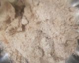 A picture of step 1 of Paak (urad ki daal ka halwa, atha).