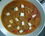 A picture of step 7 of Cheese Tikka Masala.