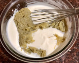 A picture of step 3 of Lauki raita.