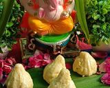 A picture of step 3 of Ganesh chaturthi special recipe Mawa modak 🌹🙏🏿.