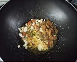A picture of step 2 of Lauki Halwa (Bottle gourd Halwa).