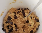 Foto del paso 1 de la receta: Galletas nutritivas de plátano y chips de chocolate con miel