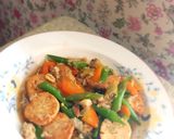 Foto langkah ke 2 dari resep Tumis buncis egg tofu.