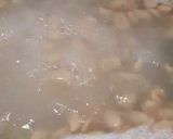 A picture of step 3 of Cowrie/ Kouri (Handmade cowrie shell shaped noodles) in Soup.