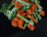 A picture of step 2 of Mixed Khichdi.