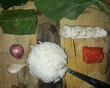 Foto langkah ke 1 dari resep Mpasi 4 bintang salmon (karbo: nasi) 7 bulan.