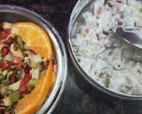 A picture of step 7 of Cream cheese fruit and Sprout Salad.