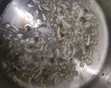 A picture of step 1 of Sago kheer.