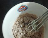 A picture of step 3 of Chocolate mug cake.