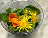 Foto del passaggio 1 della ricetta Pesto di erbe e fiori