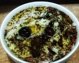 A picture of step 5 of Lauki ka raita.