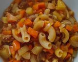 Foto langkah ke 4 dari resep Bolognese Macaroni Soup.