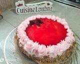 صورة لخطوة 11 من وصفة كيكة ذوق الفراولة