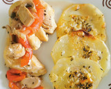 Foto del paso 9 de la receta: Pollo a el Cabazo con patatas gratinadas